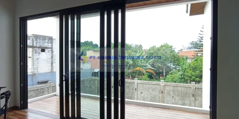 pintu sliding 4 daun