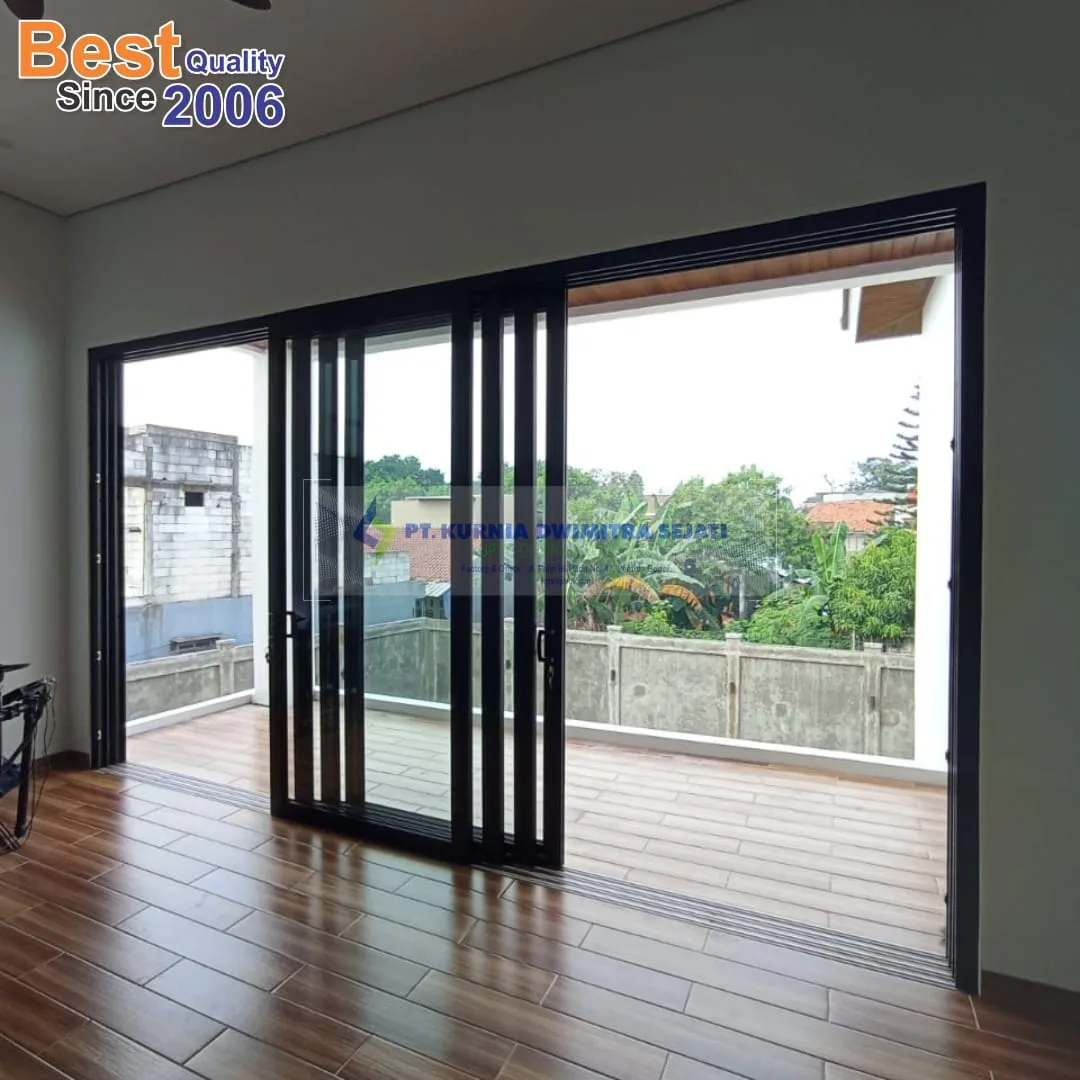 pintu sliding 4 daun