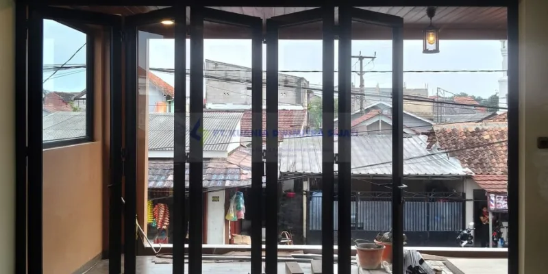 pintu folding upvc
