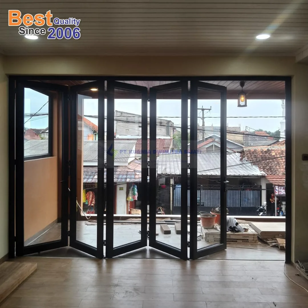 pintu folding upvc
